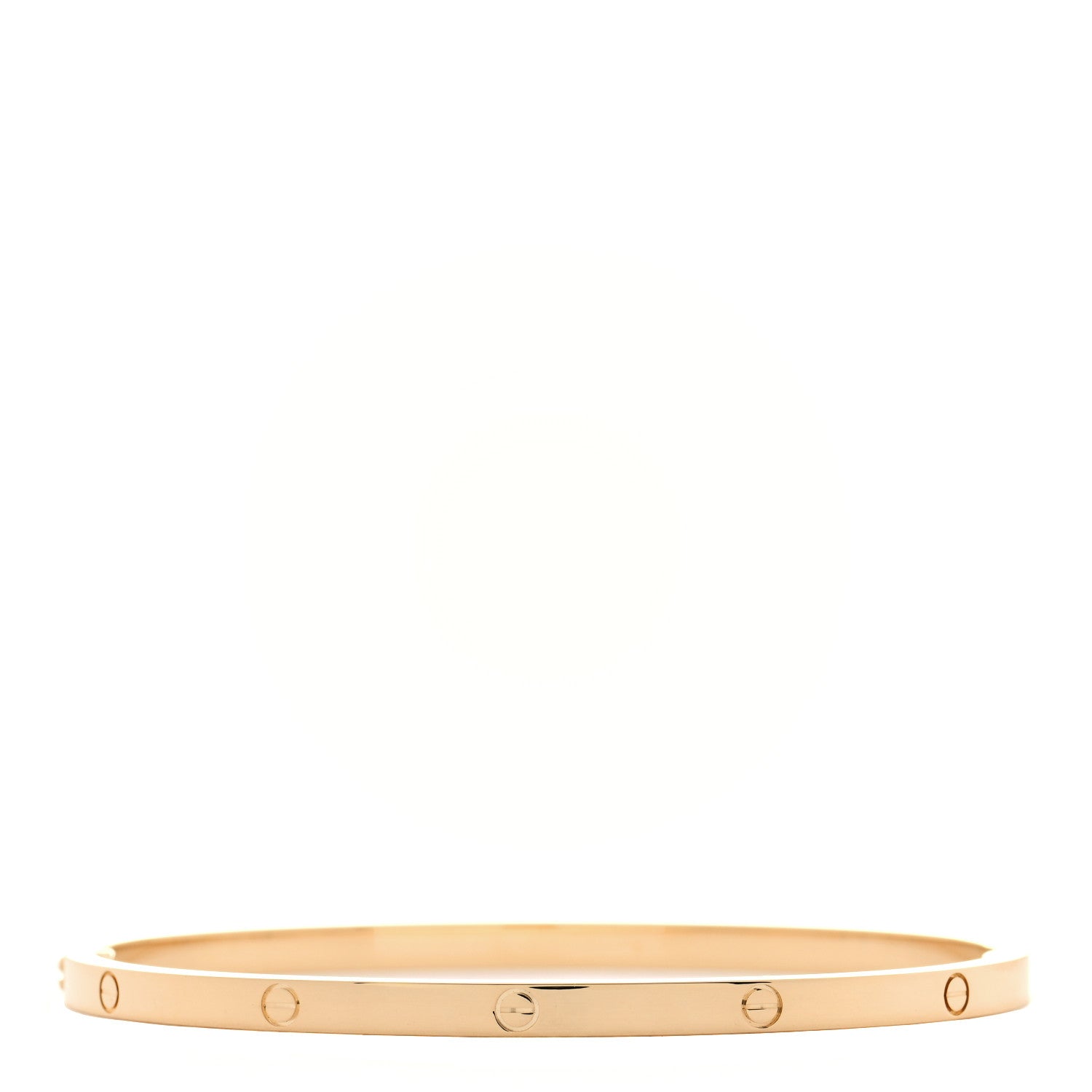 Cartier 18K Yellow Gold Small LOVE Bracelet 19 3 of 7