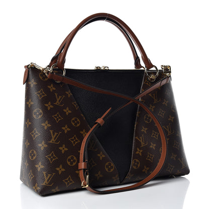 Louis Vuitton Monogram V Tote MM Black 4 of 10