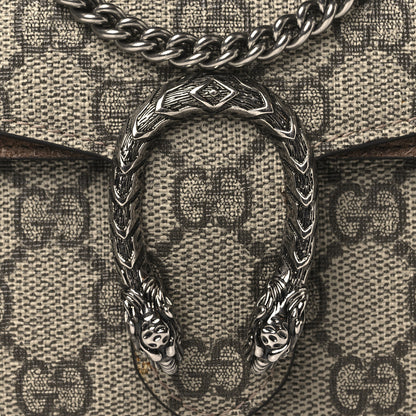 Gucci GG Supreme Monogram Super Mini Dionysus Shoulder Bag Taupe 7 of 10