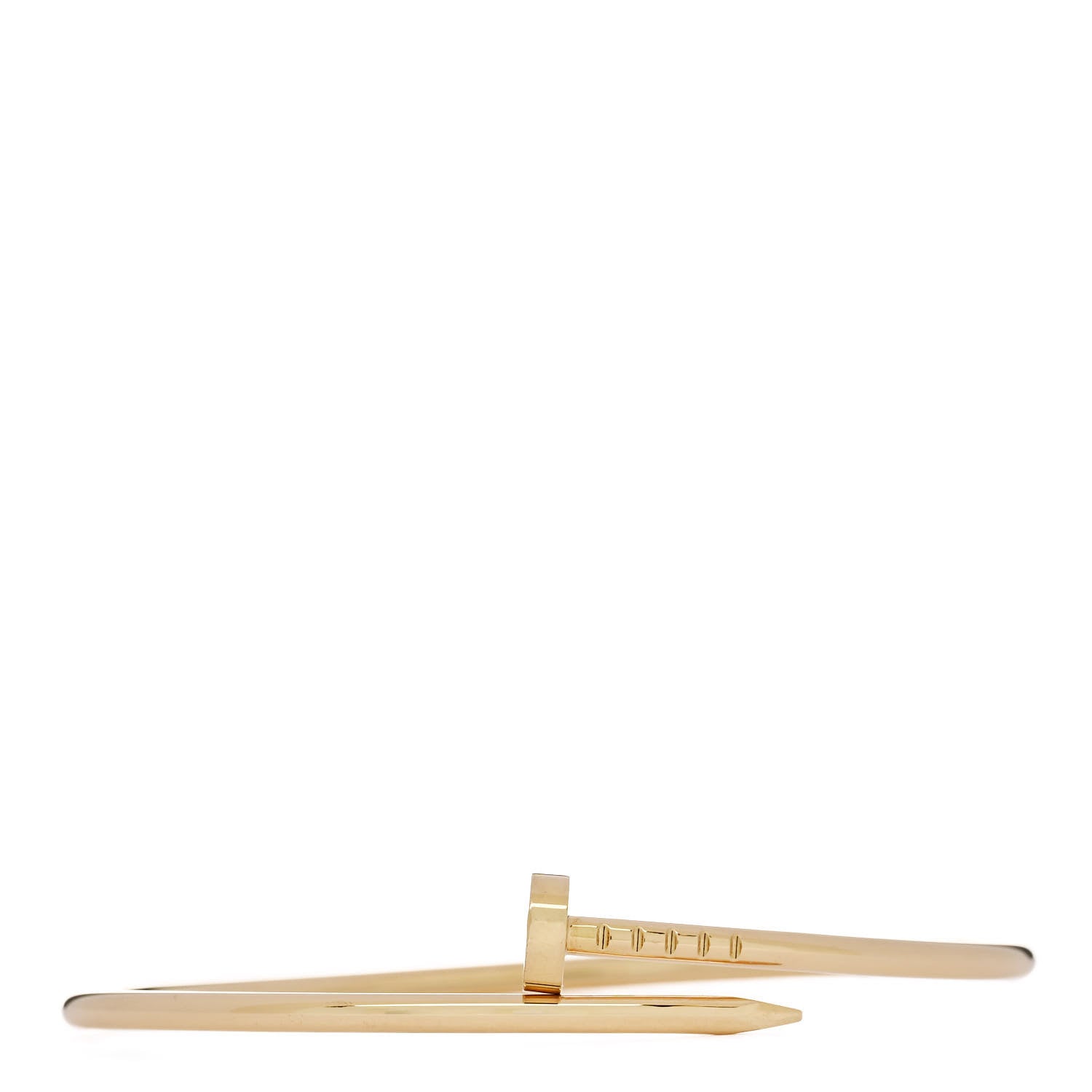 Cartier 18K Yellow Gold Small Juste Un Clou Bracelet 17 1 of 5