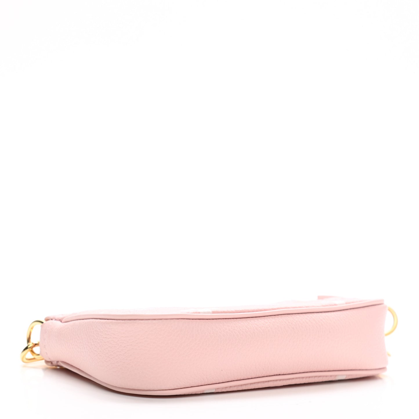 Empreinte Monogram Giant Broderies Mini Pochette Accessories Pink Creme
