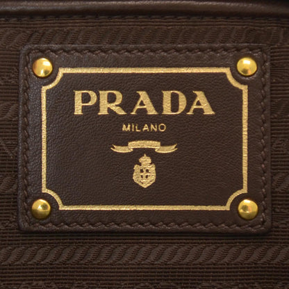 Prada Tessuto Nylon Gaufre Tote Fumo 6 of 7