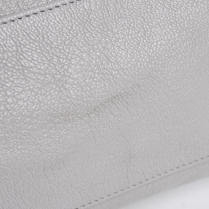 Louis Vuitton BALENCIAGA Chevre Gold Metallic Edge City Gris Perle 9 of 10