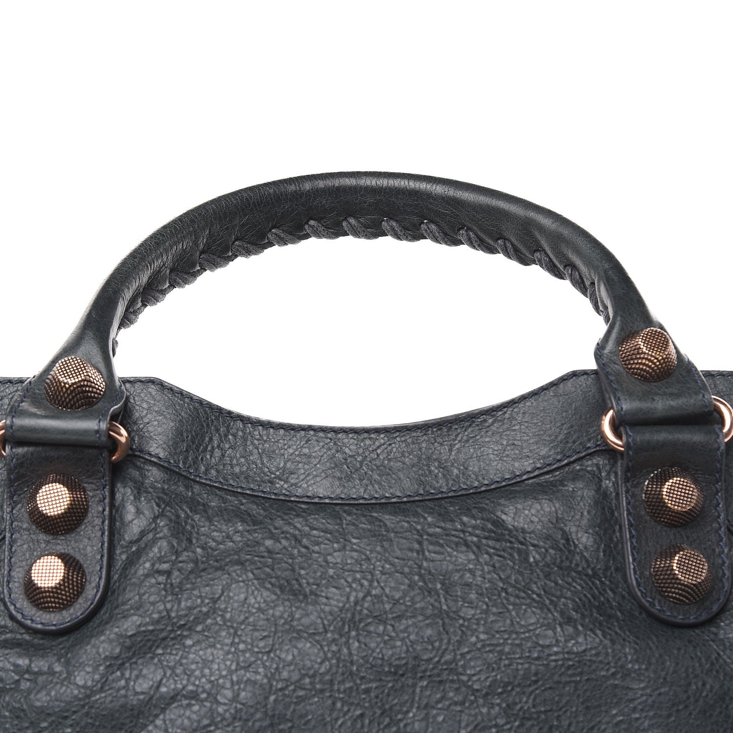 Agneau Giant 21 Rose Gold Hardware City Anthracite