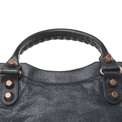 Balenciaga Agneau Giant 21 Rose Gold Hardware City Anthracite 10 of 19