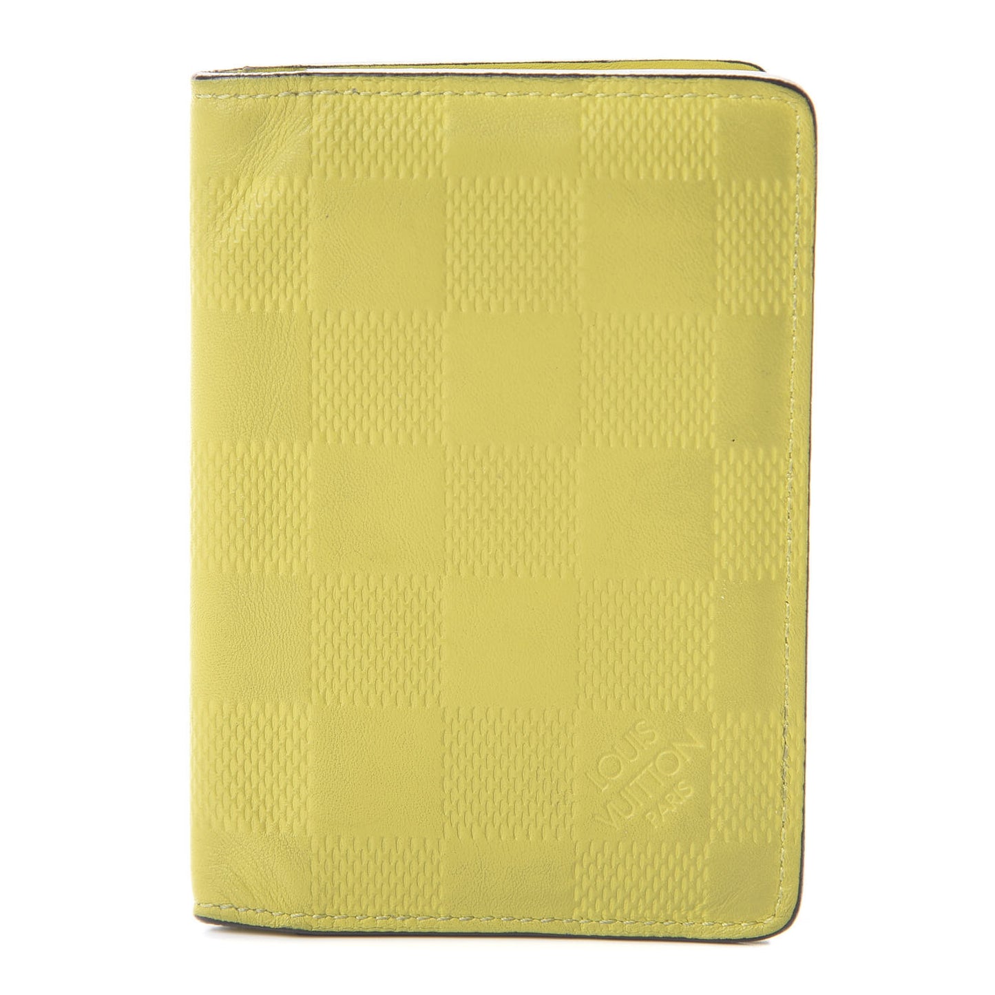 Damier Infini Pocket Organizer Vert Acide