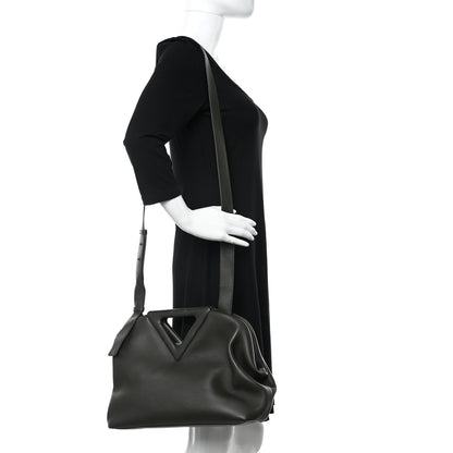 Bottega Veneta Calfskin Large The Point Triangle Bag Camping 2 of 11