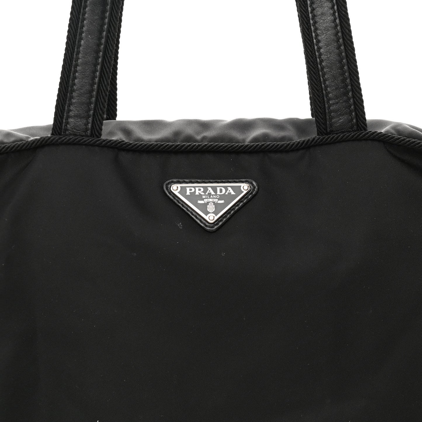 Nylon Vela Tote Black