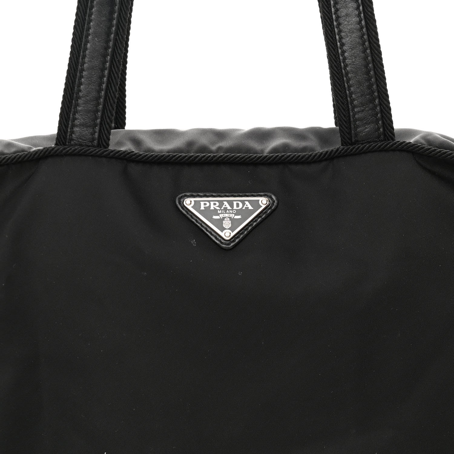 Prada Nylon Vela Tote Black 7 of 10