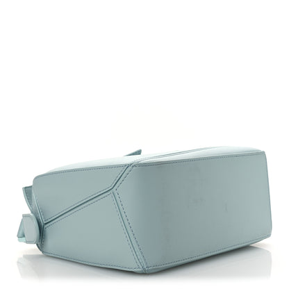 Loewe Calfskin Small Puzzle Bag Aquamarine 4 of 11