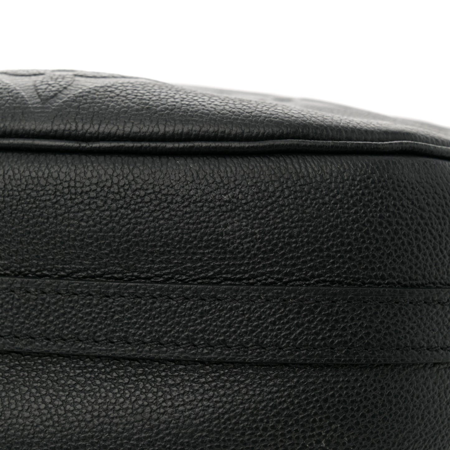 Empreinte Monogram Giant Loop Hobo Black