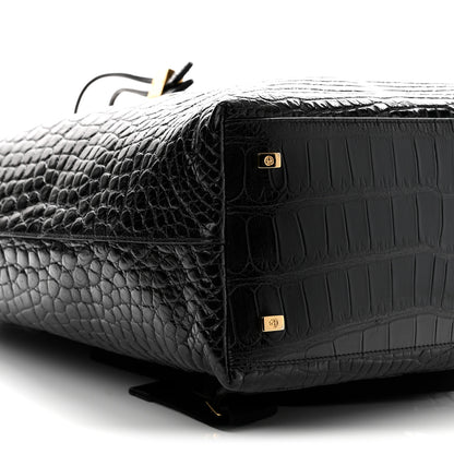 The Row Alligator Backpack Black 7 of 8