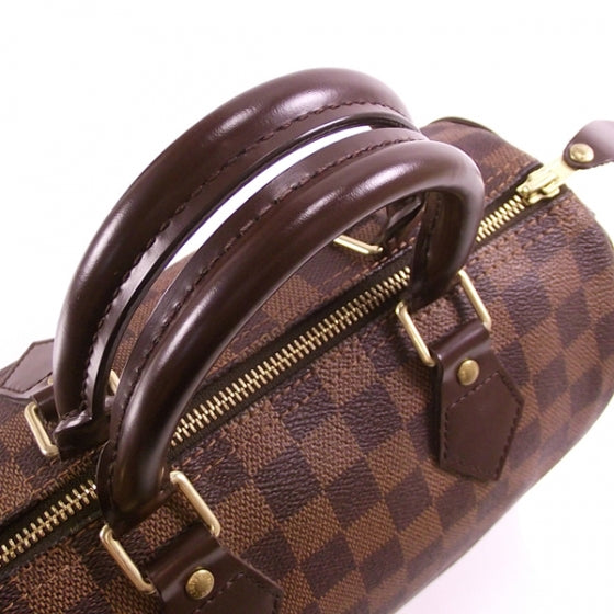 Louis Vuitton Damier Ebene Speedy 25 7 of 9