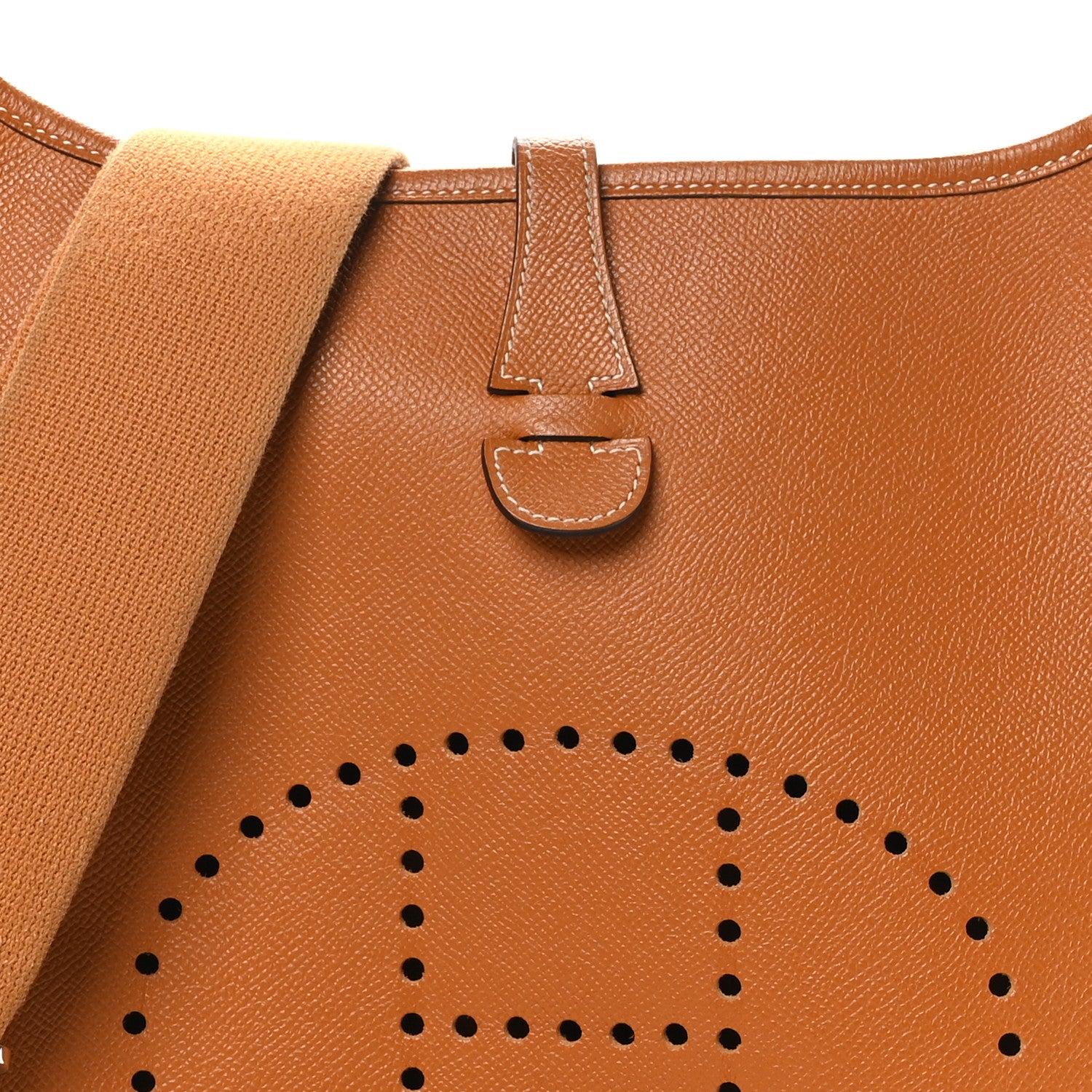 Hermes Epsom Evelyne III PM Toffee 8 of 12