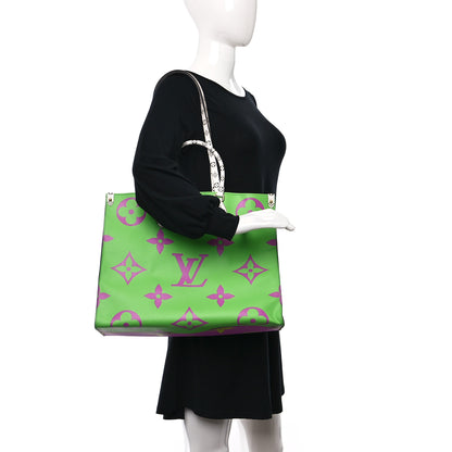 Louis Vuitton Monogram Giant Onthego GM Pink Lilac 2 of 9