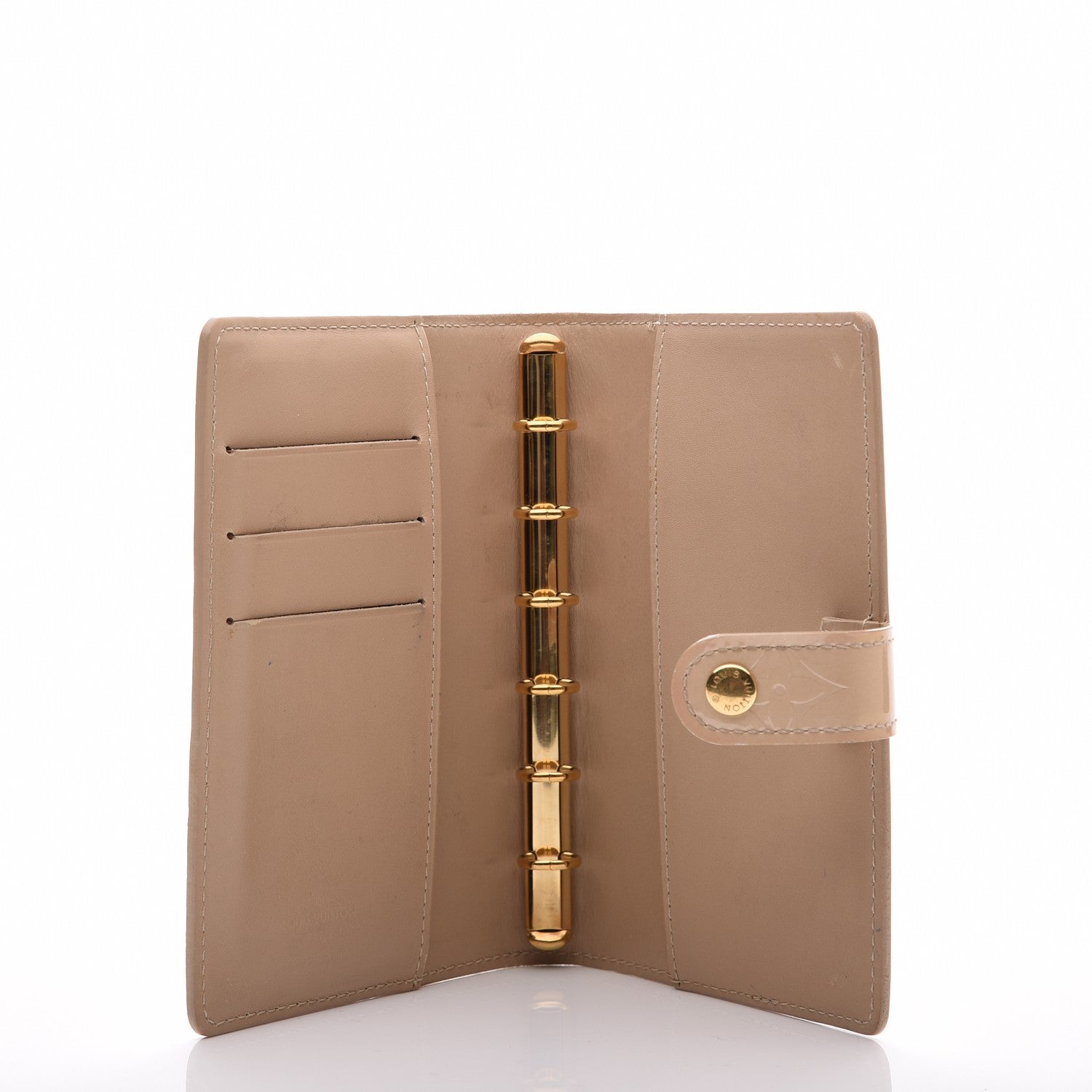 Louis Vuitton Vernis Small Ring Agenda Cover Marshmallow 5 of 11