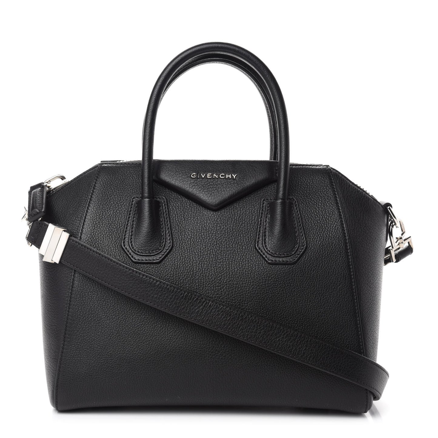 Sugar Goatskin Small Antigona Black