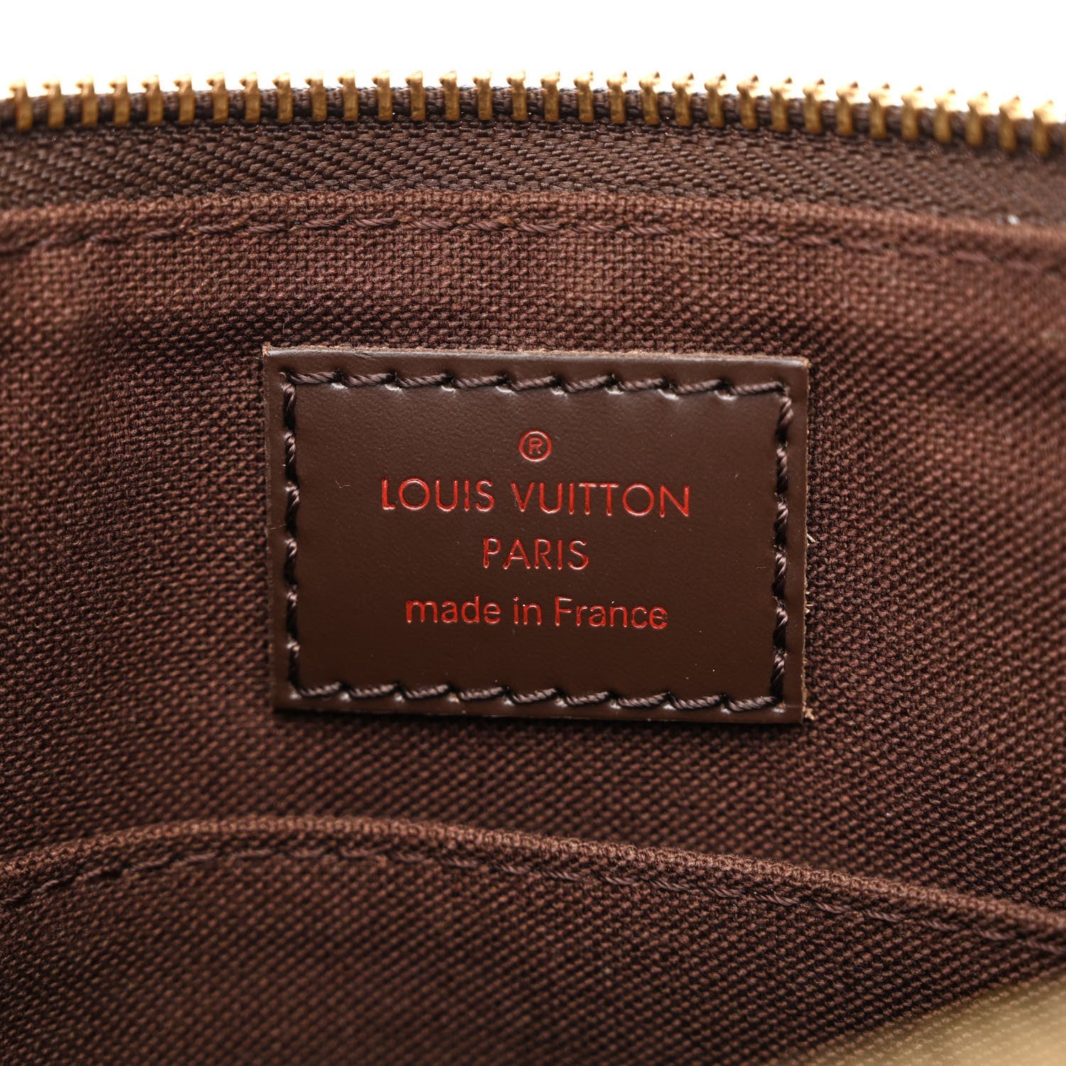 Louis Vuitton Damier Ebene Brooklyn Flat Pochette 6 of 10