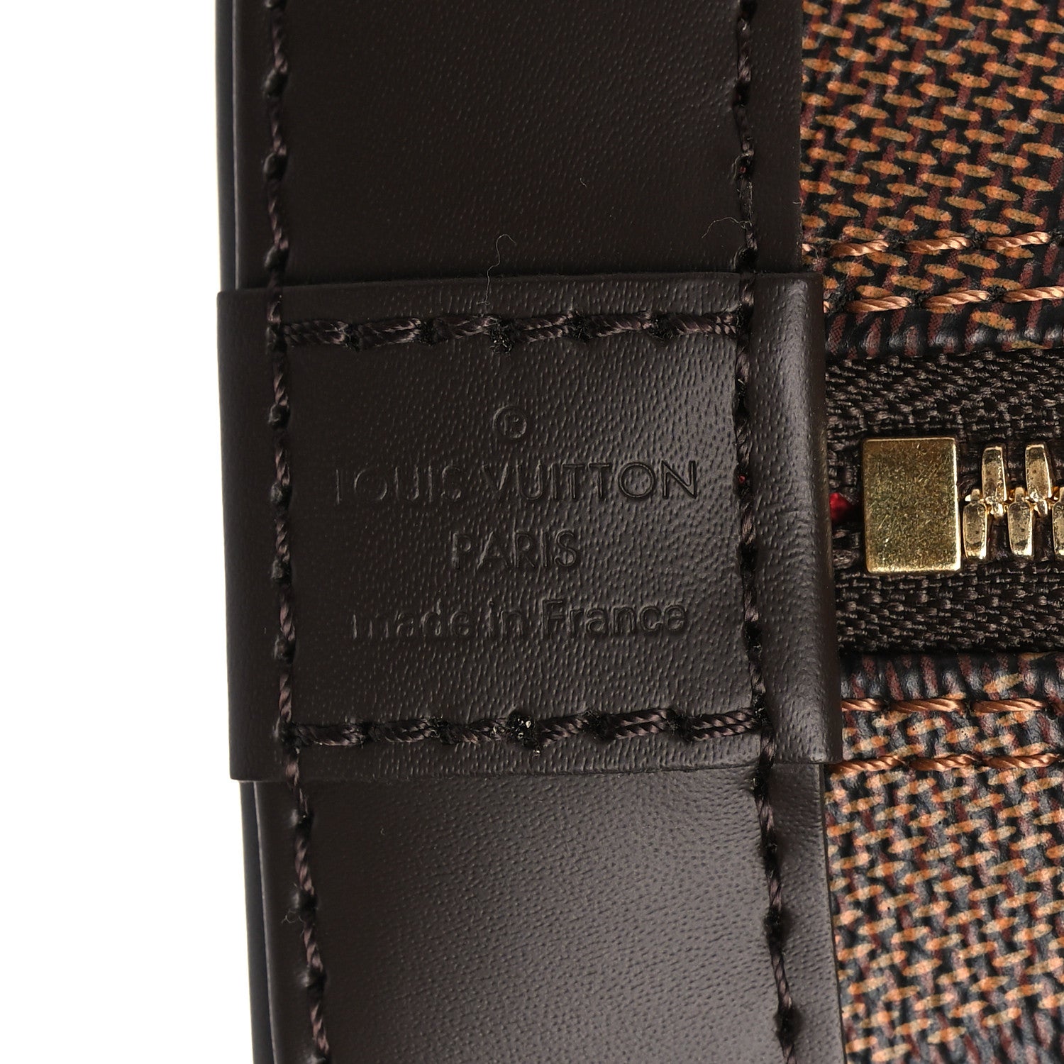 Louis Vuitton Damier Ebene Alma BB 6 of 9