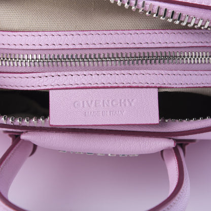 Givenchy Sugar Goatskin Mini Tri-Color Antigona Bright Pink White Fuchsia 8 of 9