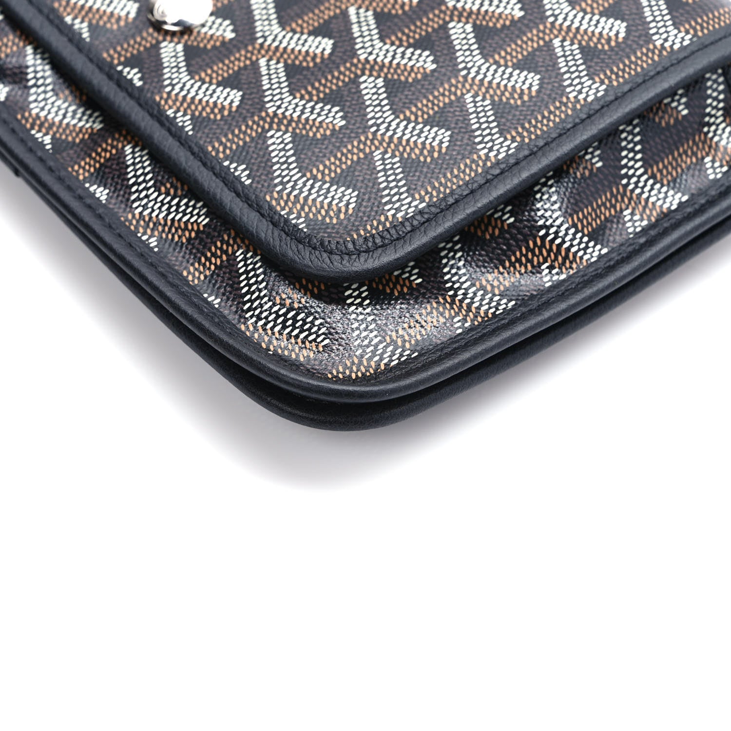 Goyard Goyardine Plumet Wallet Clutch Black 9 of 9
