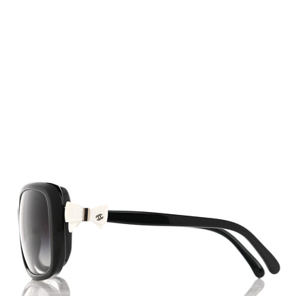Chanel Acetate CC Bow Sunglasses 5171 Black White 3 of 8