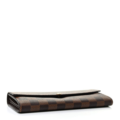 Louis Vuitton Damier Ebene Sarah Wallet 4 of 7