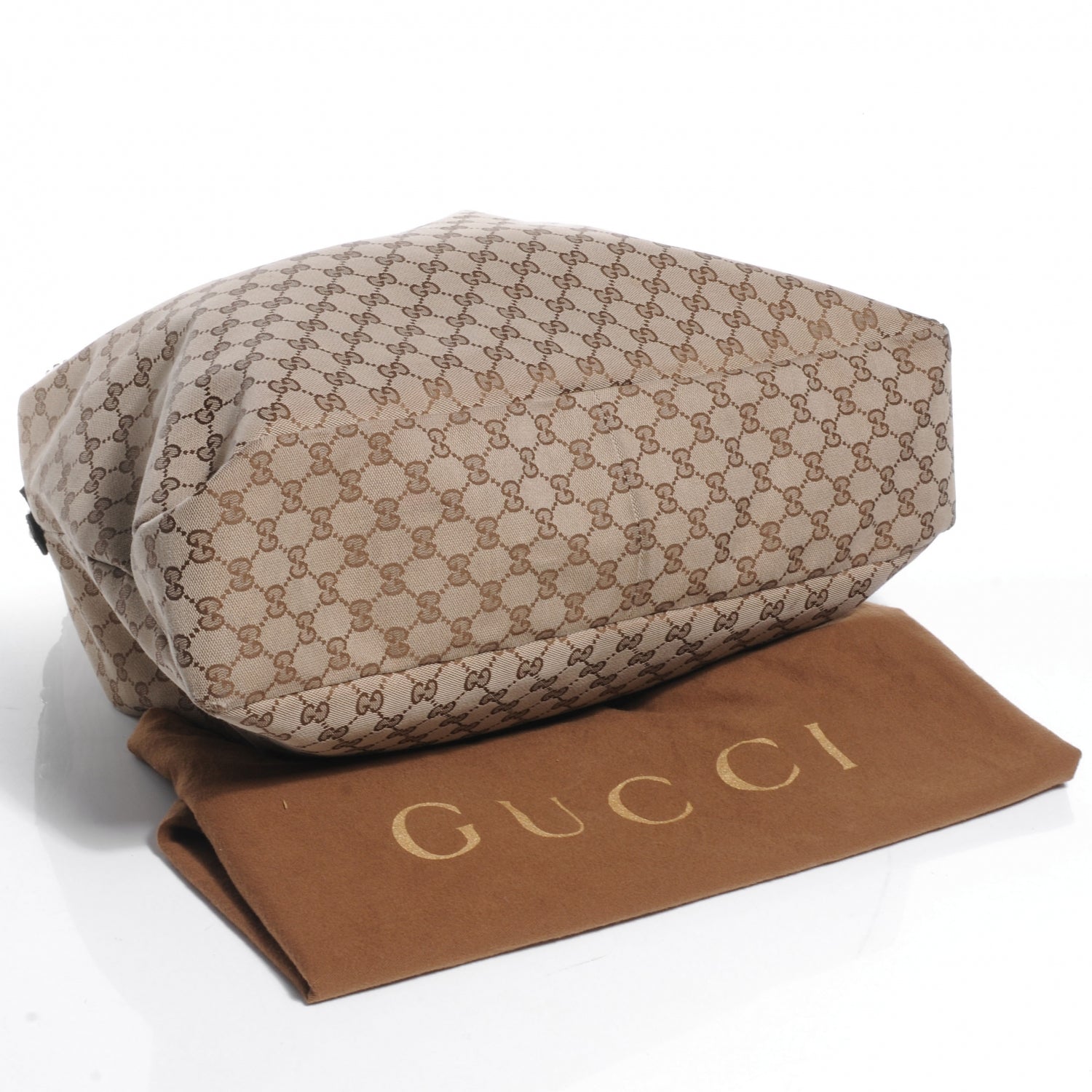 Gucci Large Horsebit Chain Hobo Brown 4 of 7