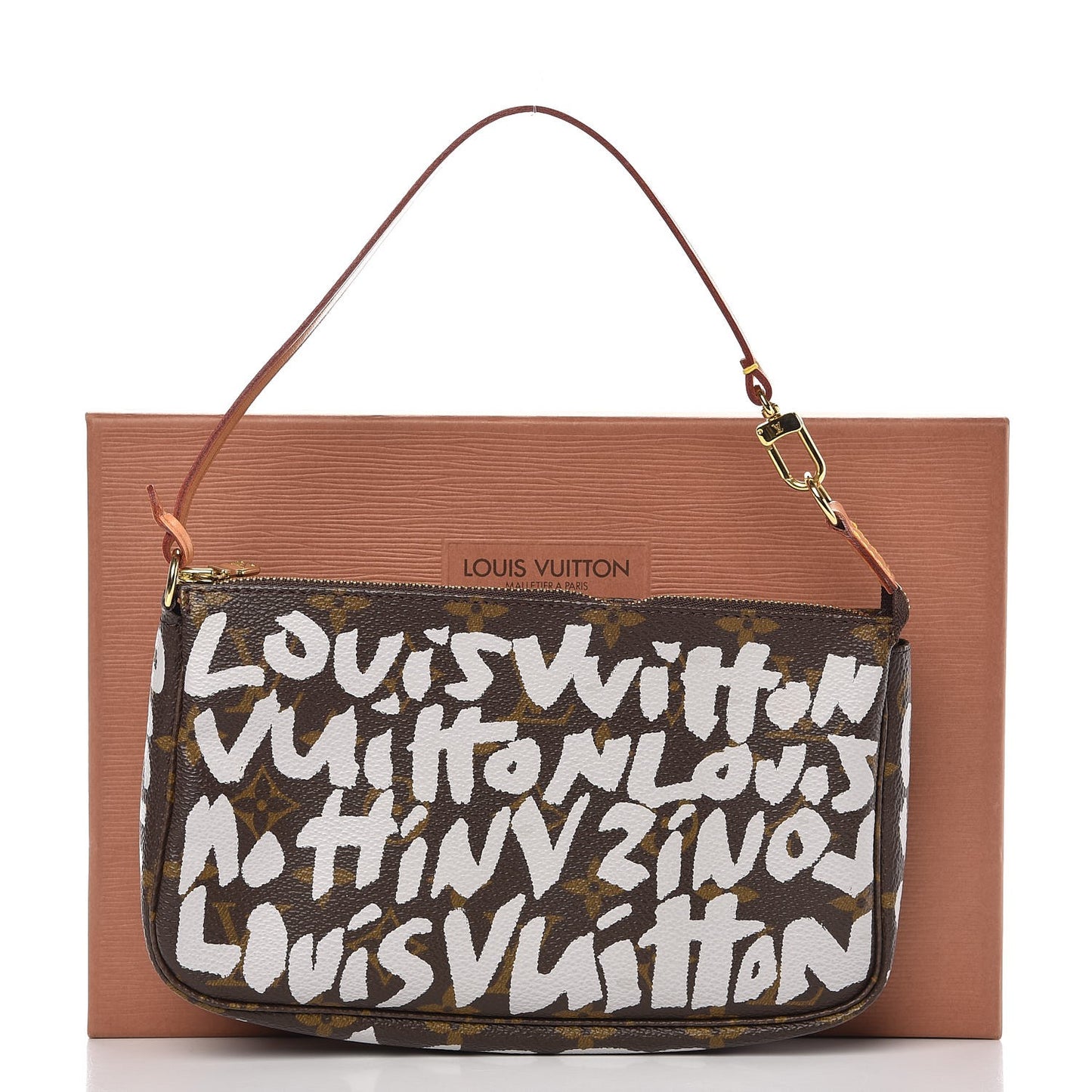 Monogram Graffiti Pochette Accessories Silver