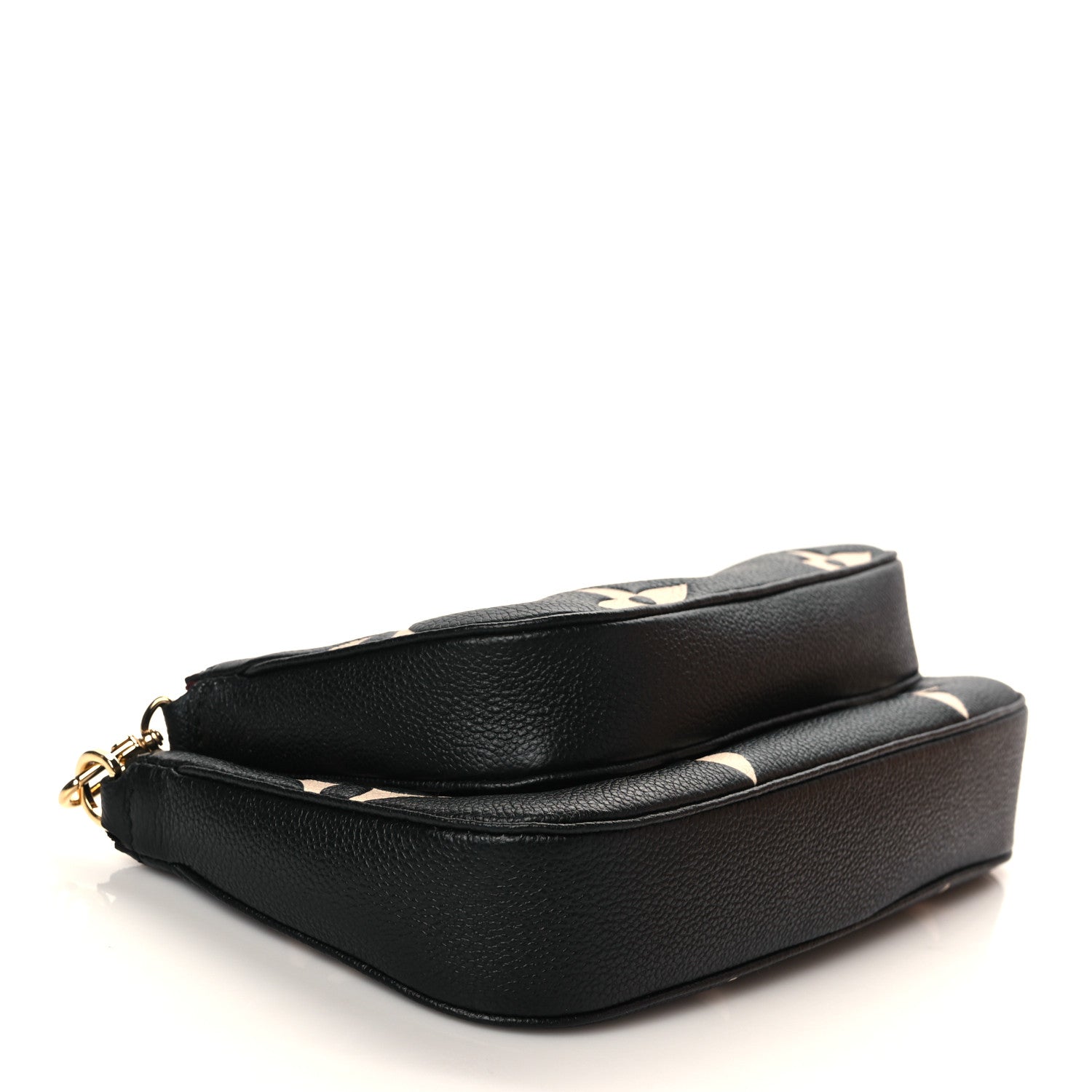 Louis Vuitton Empreinte Monogram Giant Multi Pochette Accessories Black Beige 4 of 11