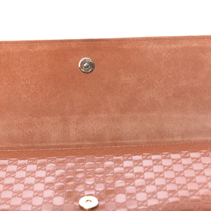 Gucci Patent Microguccissima Small Broadway Clutch Sun Orange 10 of 12