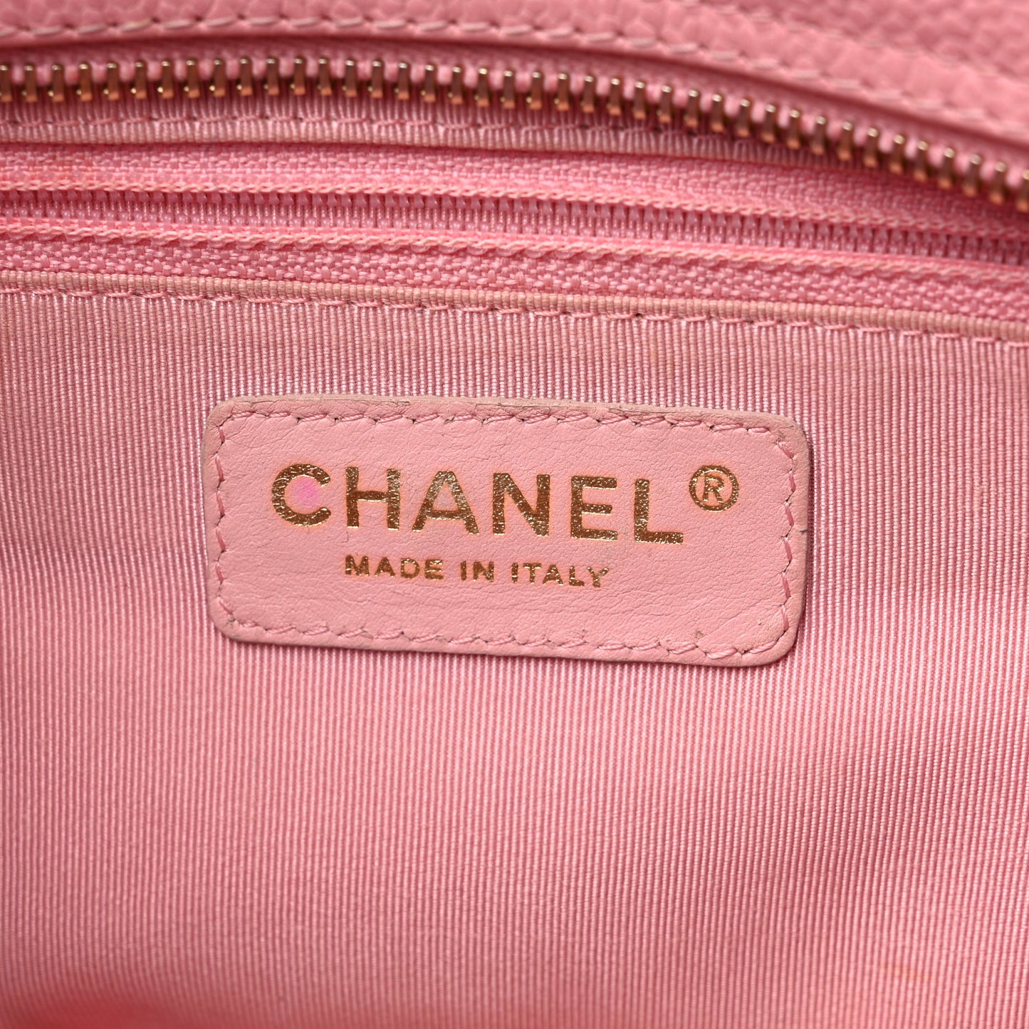 Caviar Quilted Small Bowler Pink