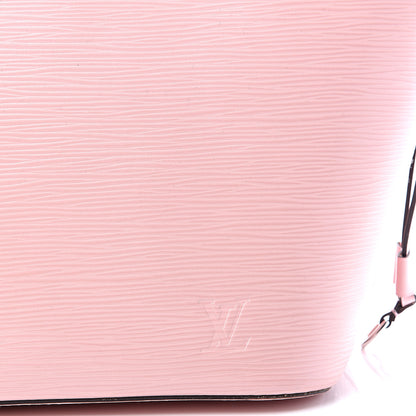 Louis Vuitton Epi Neverfull MM Rose Ballerine 8 of 9