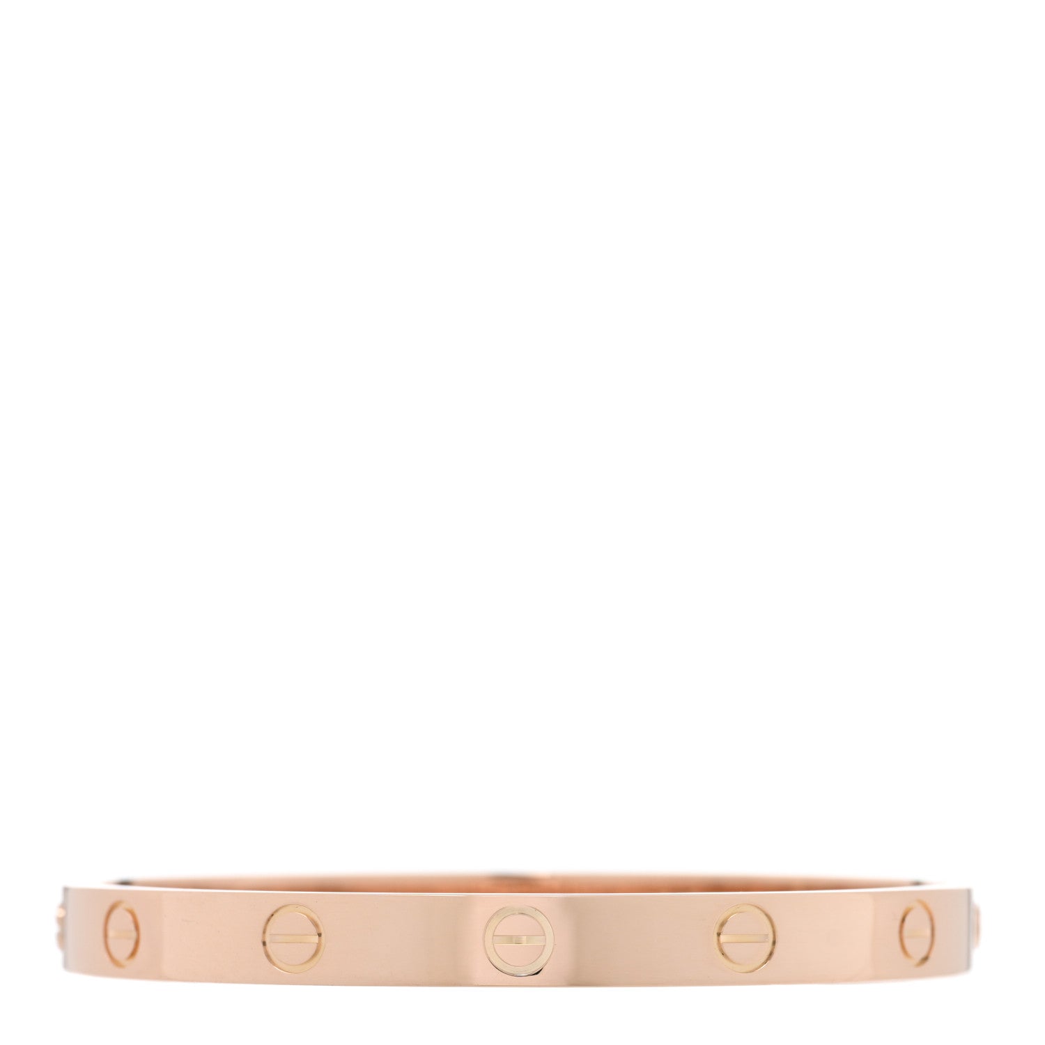 Cartier 18K Pink Gold LOVE Bracelet 17 2 of 6