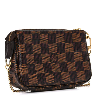 Louis Vuitton Damier Ebene Mini Pochette Accessories 4 of 11