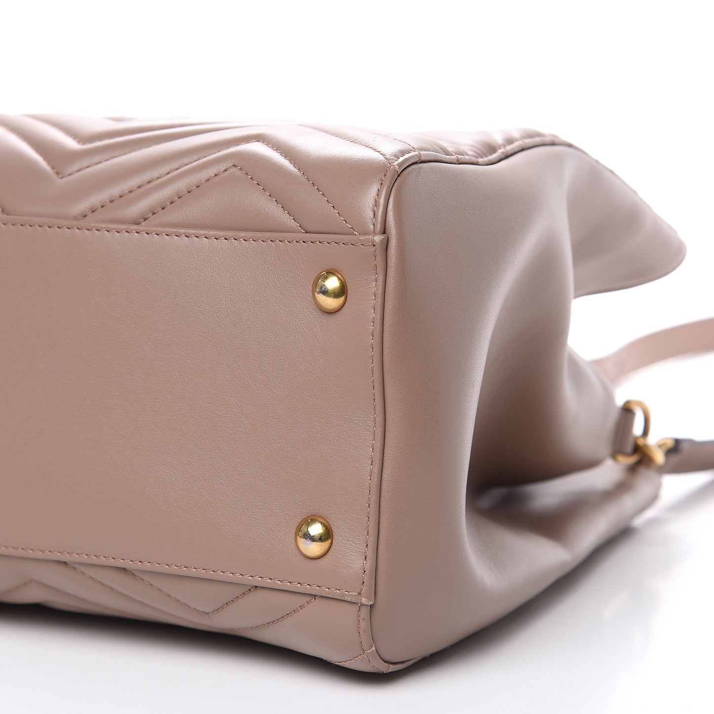Calfskin Matelasse Medium GG Marmont Tote Porcelain Rose