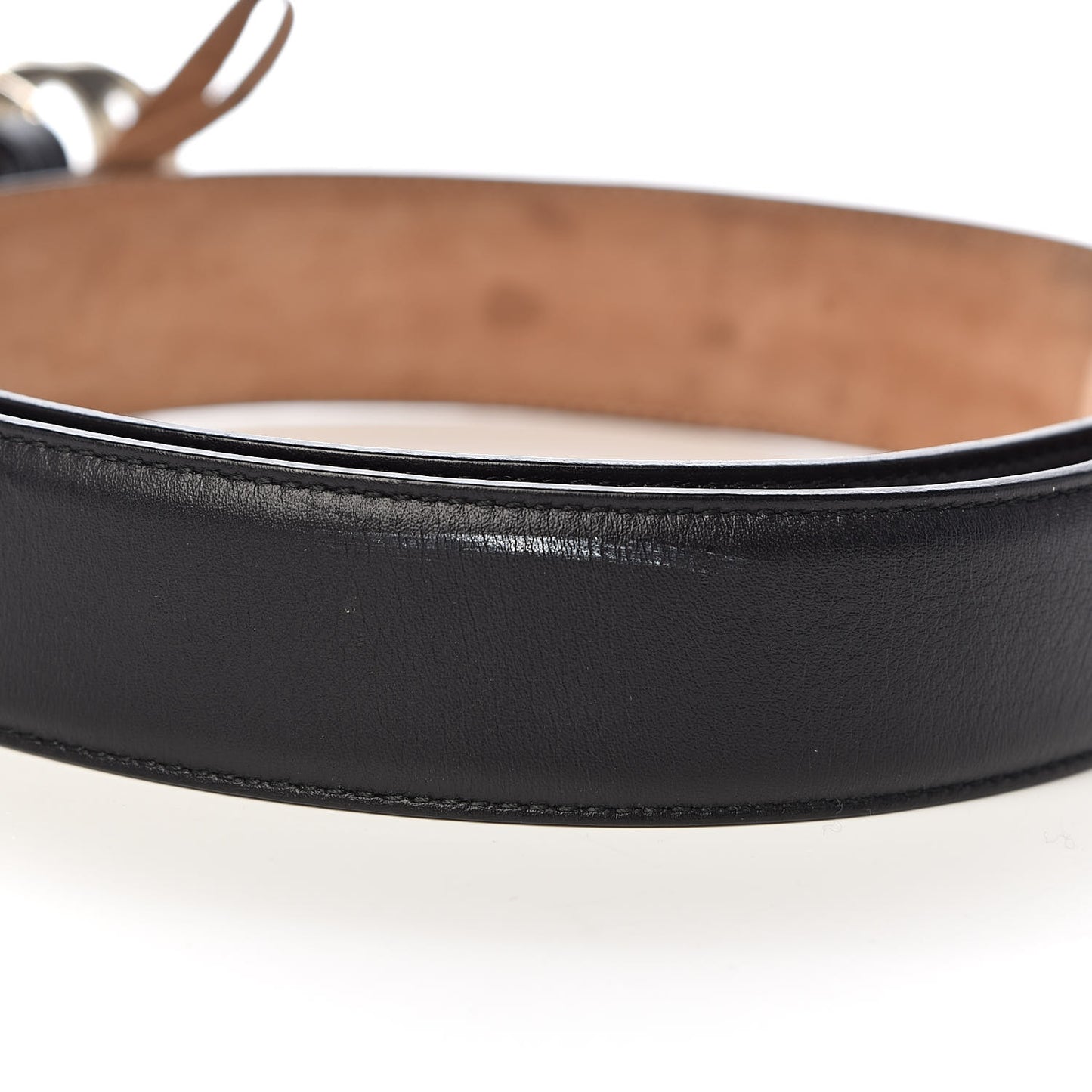 Calfskin Interlocking G 37mm Belt 85 34 Black