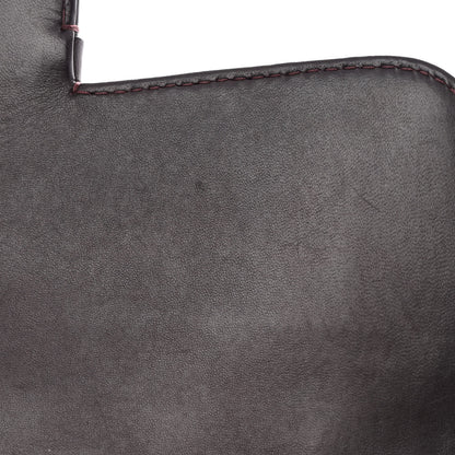 Chanel Lambskin Quilted Jumbo Coco Loop Flap Burgundy 12 of 14