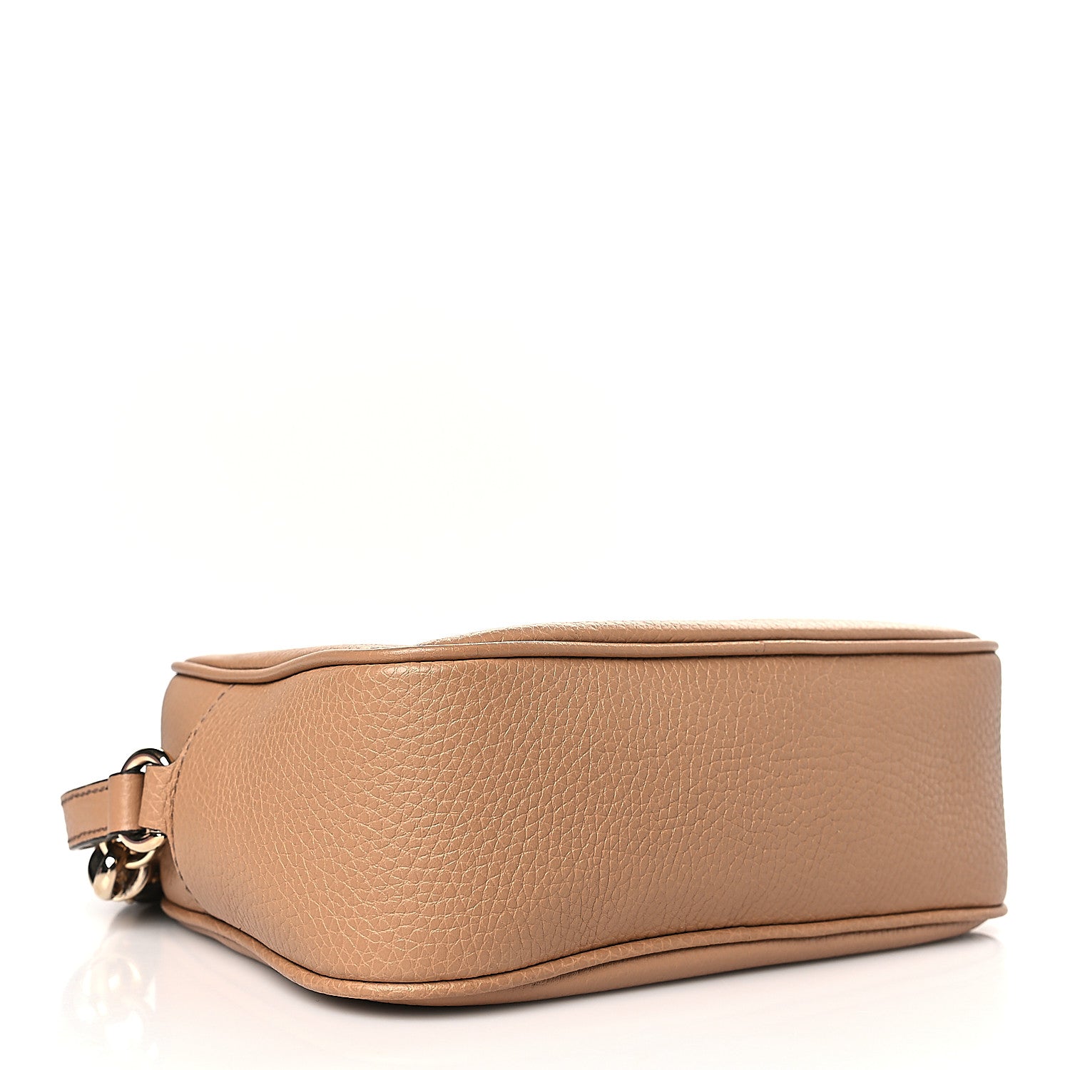 Gucci Pebbled Calfskin Small Soho Disco Bag Camelia 4 of 9