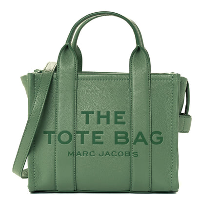 Marc Jacobs Grained Calfskin Small The Tote Bag Aspen Green 1 of 12