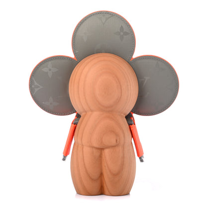 Louis Vuitton Wood Monogram Satellite Vivienne Doll Silver 2 of 6