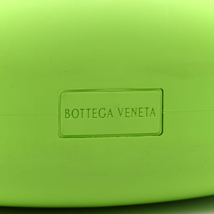 Bottega Veneta Rubberized Canvas Punch Tote Acid Green 10 of 10