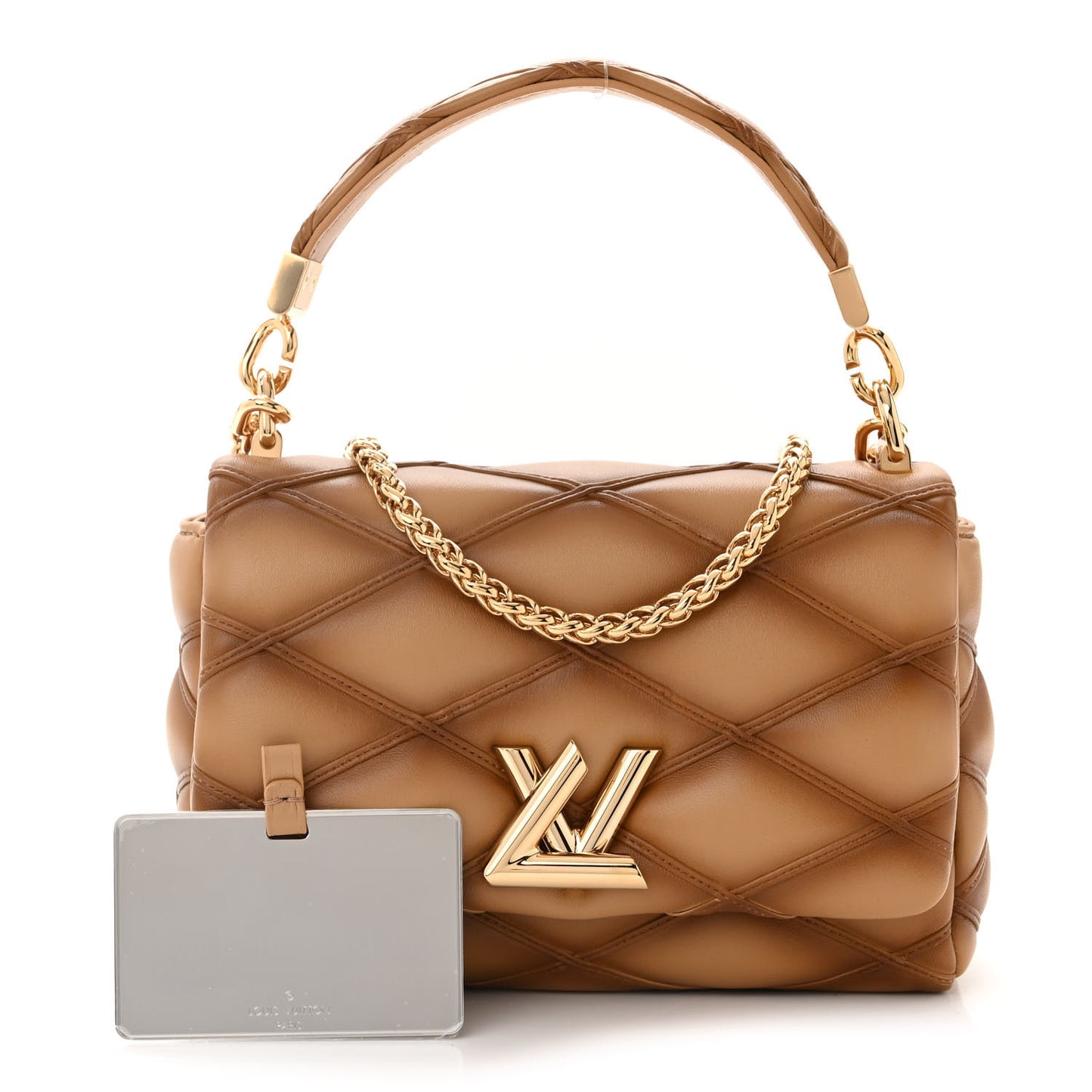 Lambskin Malletage Top Handle GO-14 MM Sand