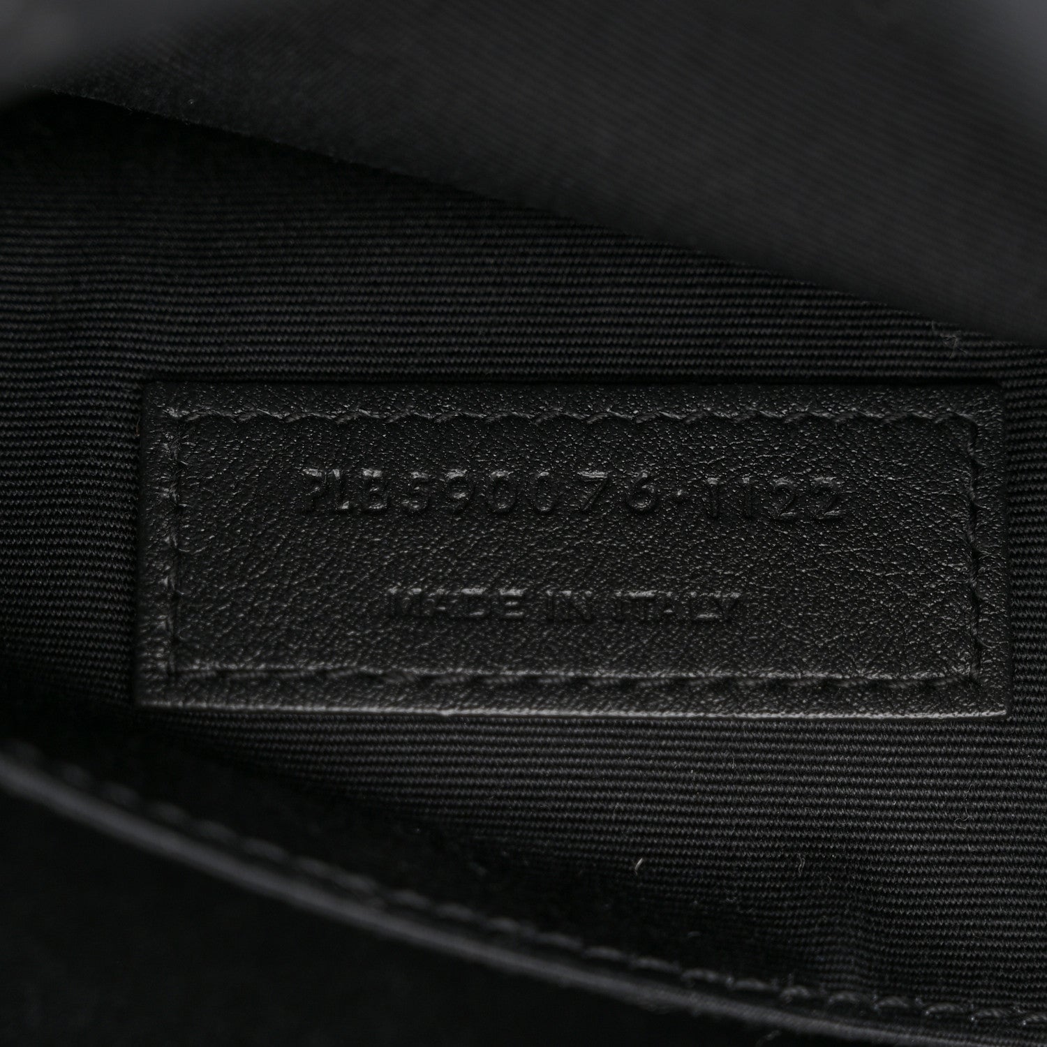 Saint Laurent Canvas Monogram Belt Bag Black 7 of 12