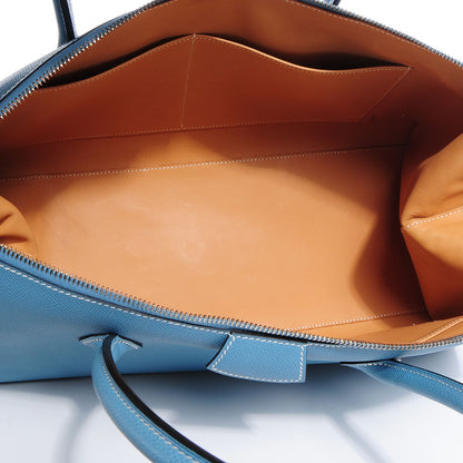 Hermes Epsom Paris Bombay 40 Blue Jean 5 of 8