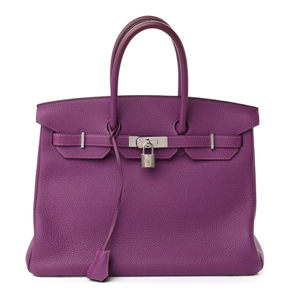 Hermes Togo Birkin 35 Anemone 1 of 9