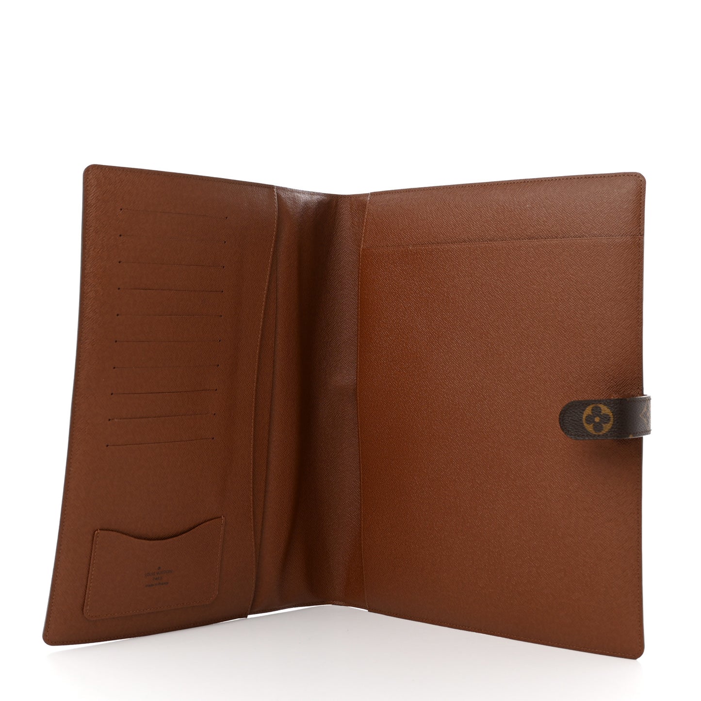 Monogram Large Desk Agenda Cover