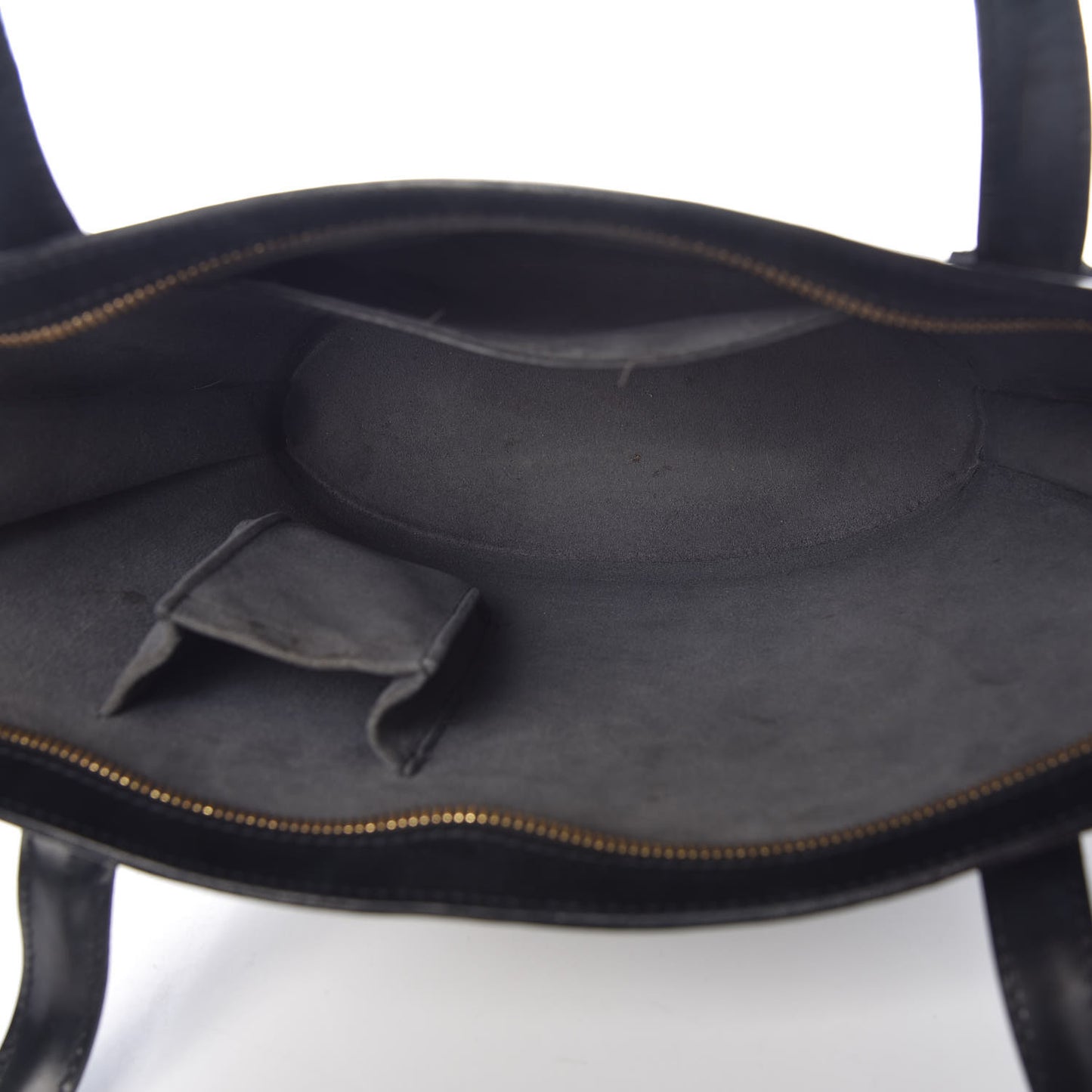 Epi Saint Jacques PM Long Straps Black