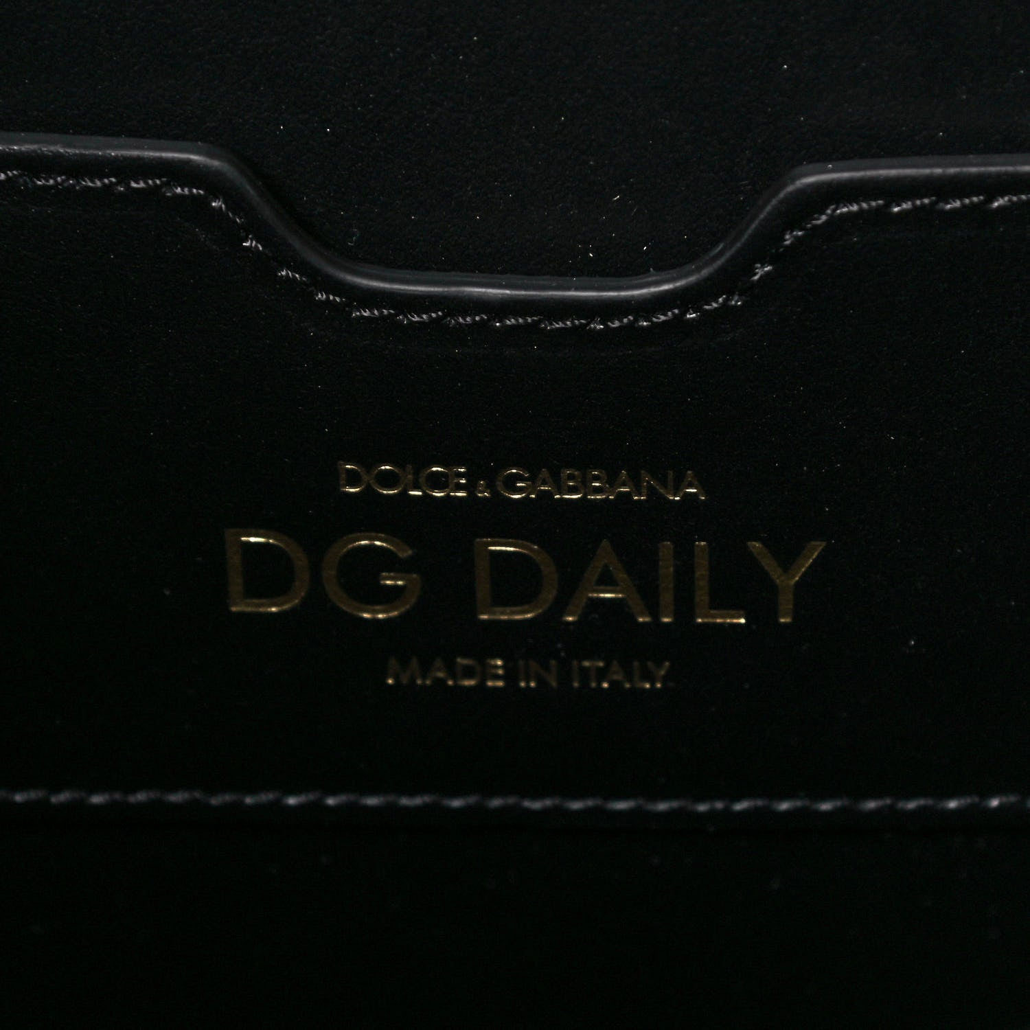 Dolce & Gabbana Vitello Small Beatrice Logo Tote Black 7 of 10