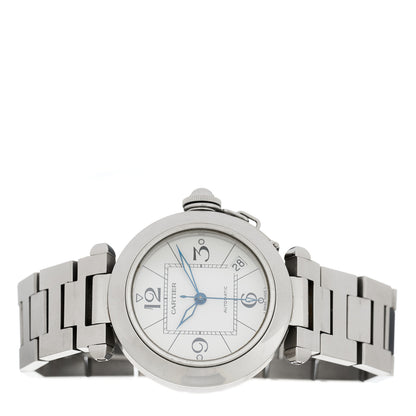 Cartier Stainless Steel 35mm Pasha C Automatic Watch 2 of 4